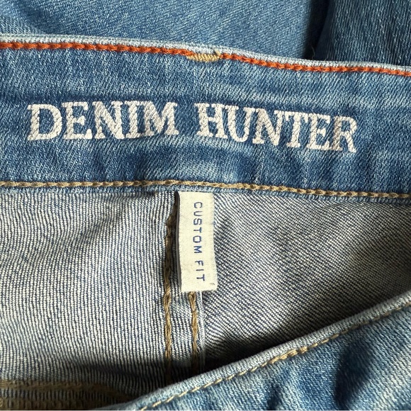 Denim Hunter Custom Fit Lucy High Rise Side Stripe Skinny Jeans Size 28 Blue - Picture 6 of 10